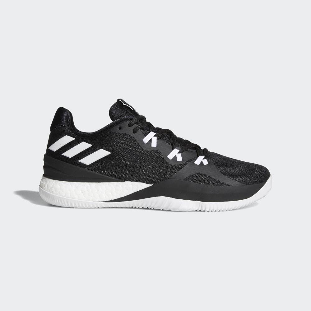 Adidasi Baschet Adidas Crazylight Boost 2018 Barbati Romania - Negrii/Albi/Gri Inchis DB1070